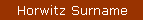 Horowitz Surname
