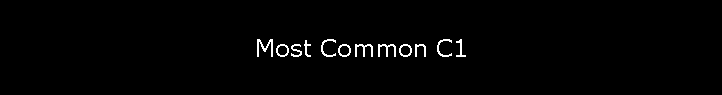 Most Common C1
